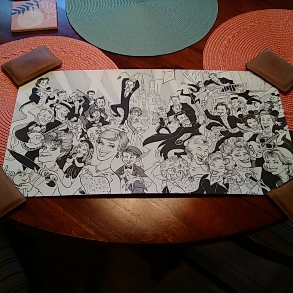 Disney D23 2017 Expo Caricature Poster